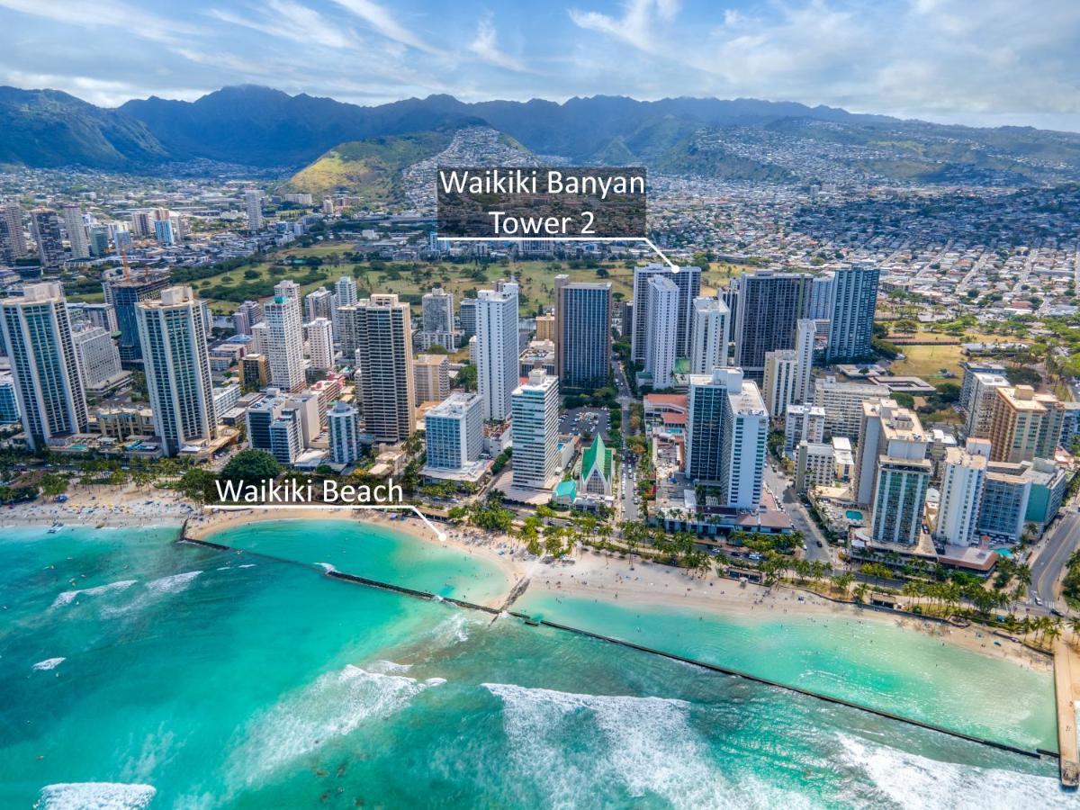 Waikiki Escapade Mountain Views Condo, Steps To Beach With Parking Perk Χονολουλού Εξωτερικό φωτογραφία