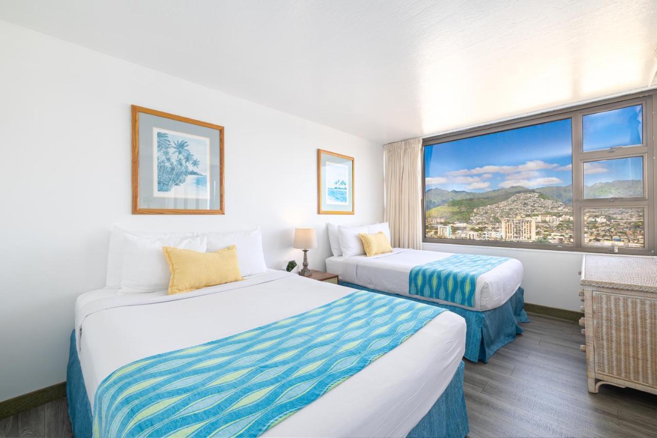Waikiki Escapade Mountain Views Condo, Steps To Beach With Parking Perk Χονολουλού Εξωτερικό φωτογραφία